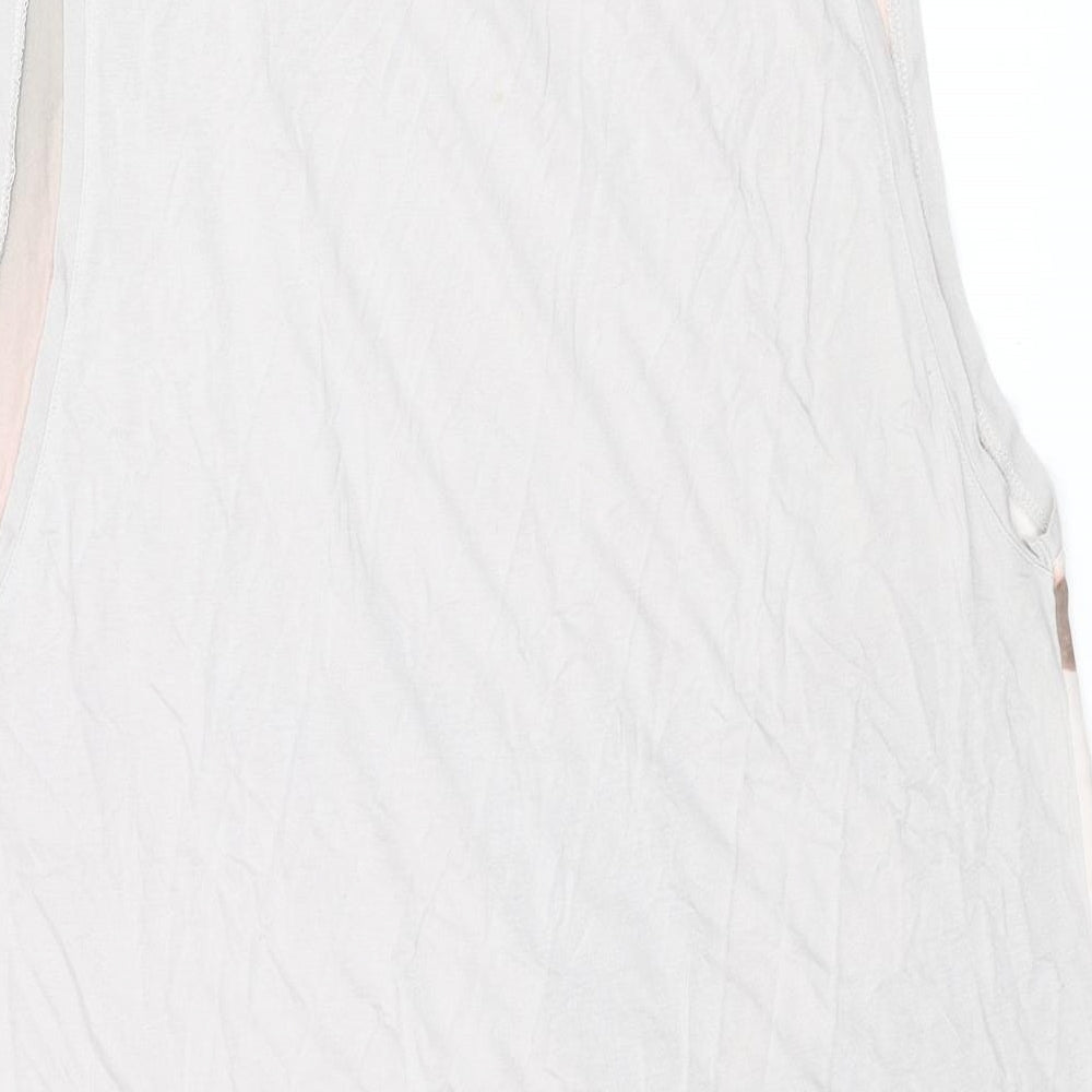 Zara Womens Multicoloured Polyester Camisole Blouse Size M Scoop Neck - Portrait