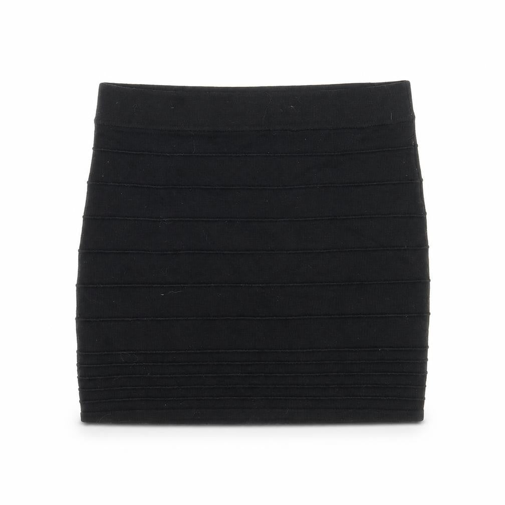 Charlotte Russe Womens Black Viscose Mini Skirt Size XS
