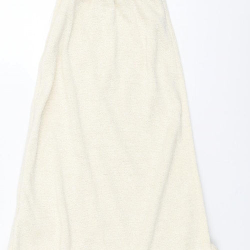 Motel Womens Ivory Viscose Mini Size XS Halter Tie