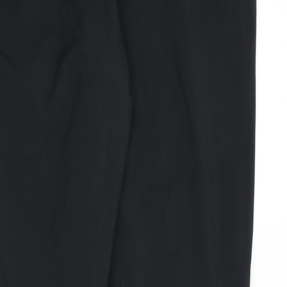 Montirex Womens Black Polyester Jogger Trousers Size L L38 in Regular Pullover