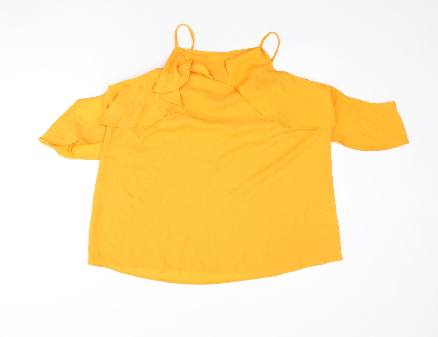 Studio Womens Orange Polyester Camisole Tank Size 16 Scoop Neck - Size 16-18