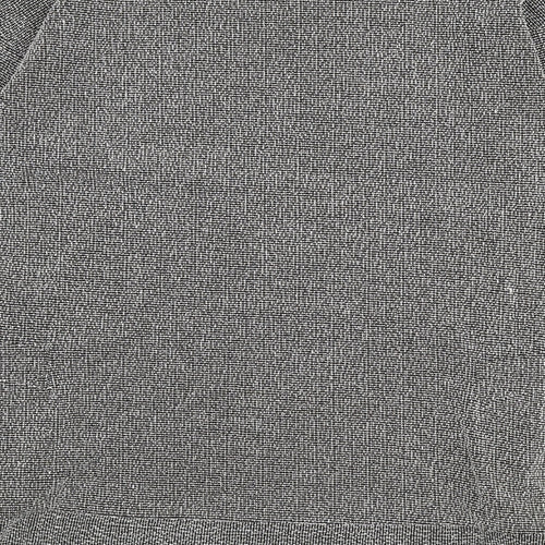 Great Plains Womens Black Geometric Polyester Jumper Dress Size S Boat Neck Pullover