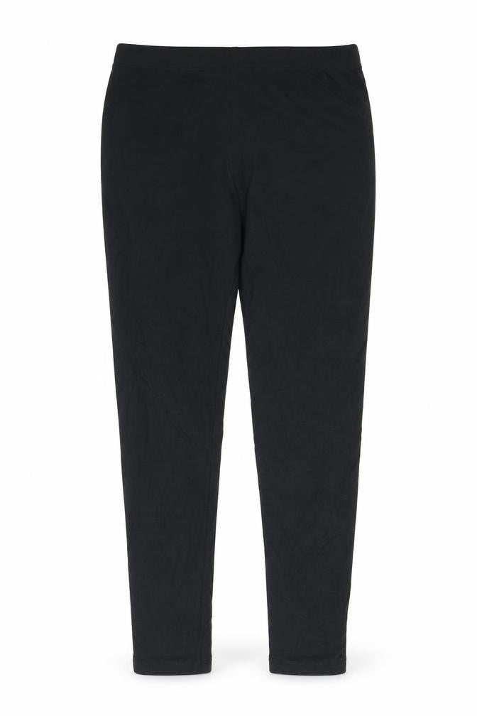 Marks and Spencer Womens Black Polyester Capri Leggings Size 31 in L26 in