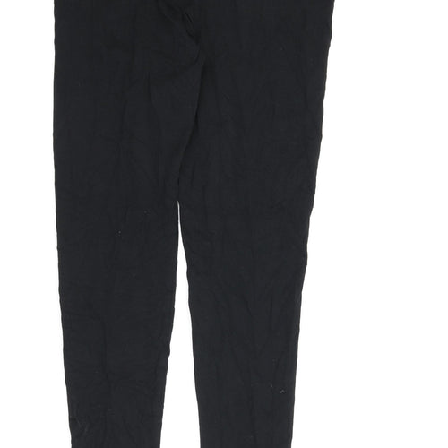 Marks and Spencer Womens Black Polyester Capri Leggings Size 31 in L26 in