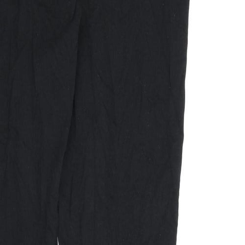 Marks and Spencer Womens Black Polyester Capri Leggings Size 31 in L26 in