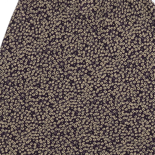 NEXT Womens Multicoloured Floral Polyester A-Line Skirt Size 10