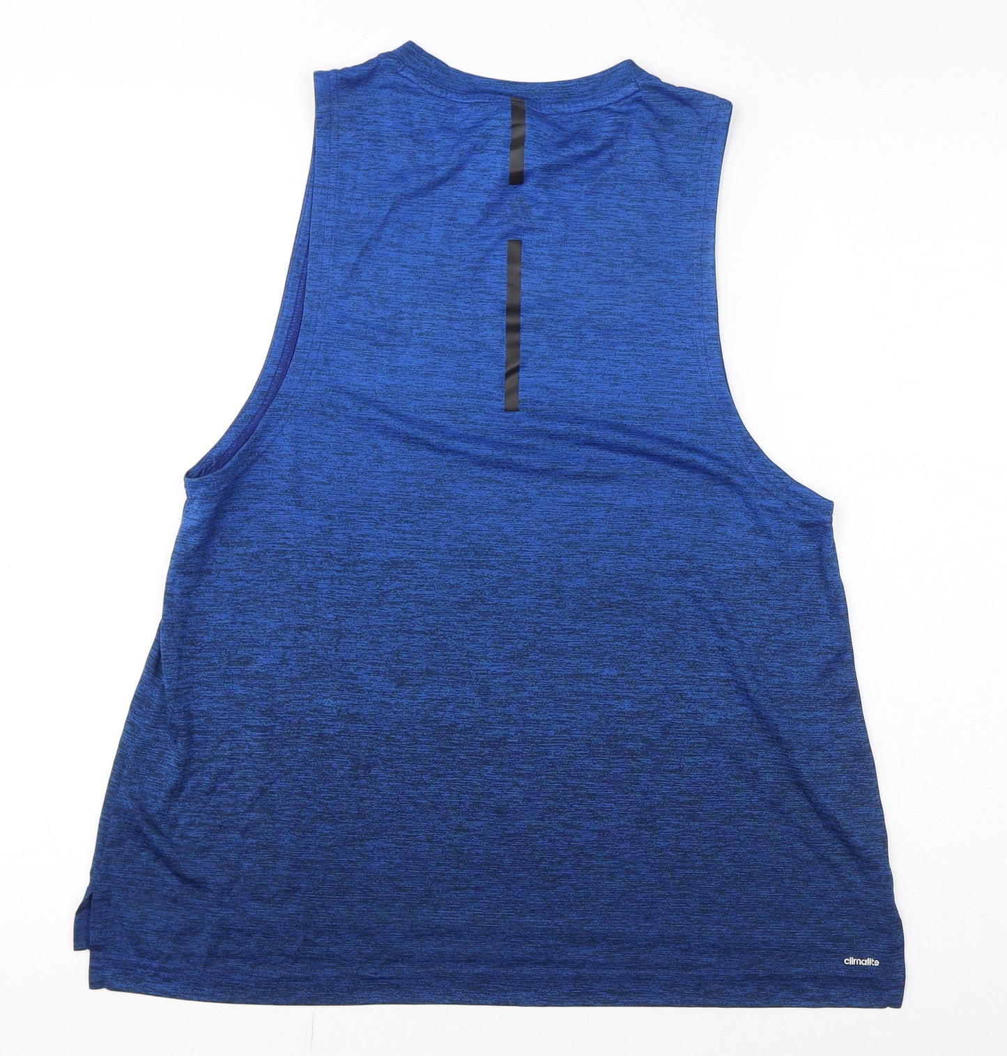 adidas Womens Blue Polyester Basic Tank Size 12 Round Neck Pullover - Size 12-14, Climate, Gradient