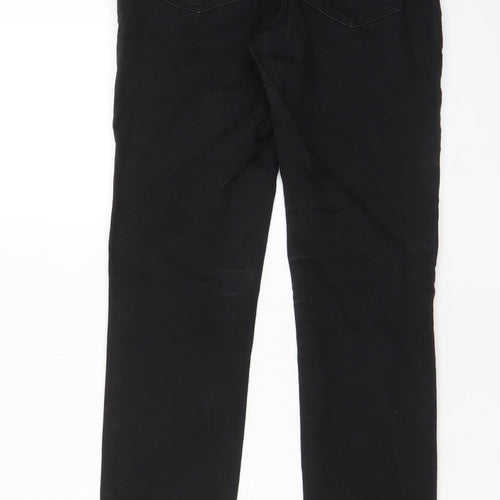 H&M Womens Black Cotton Jegging Jeans Size 10 L30 in Regular - Pockets