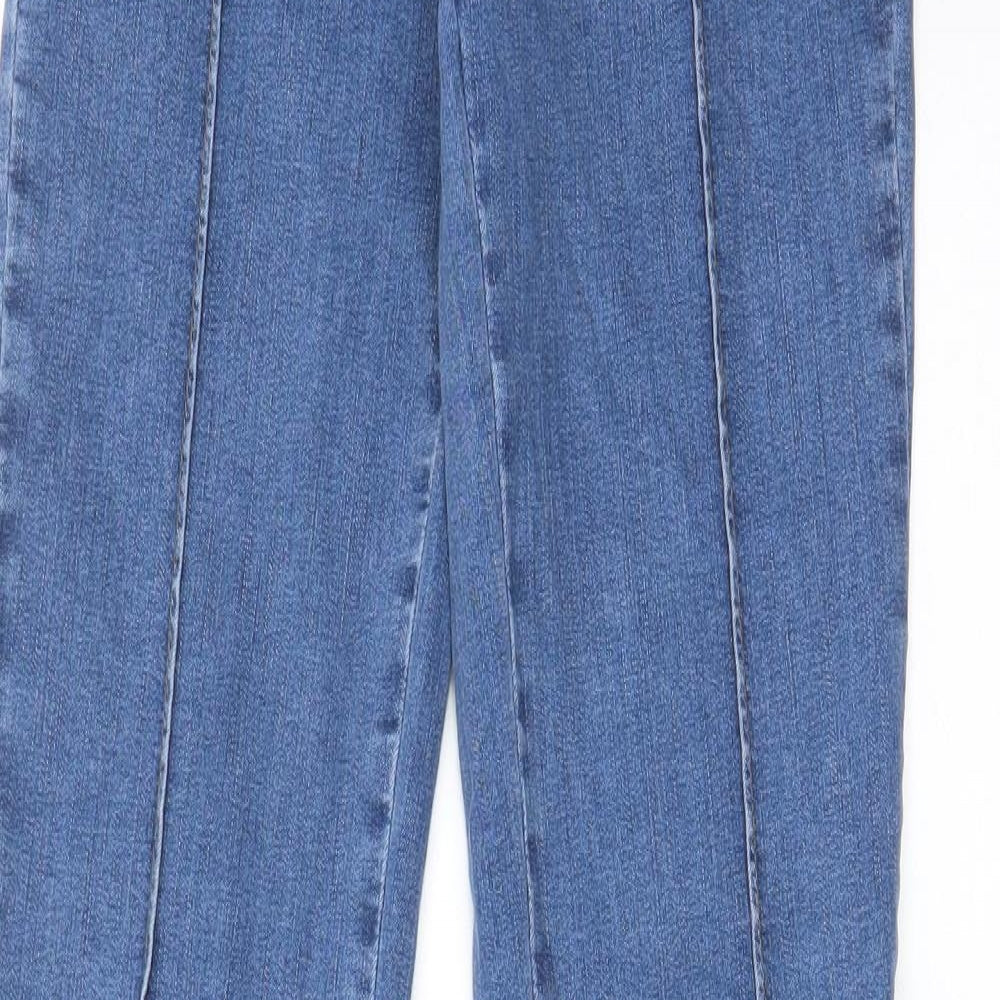 BDG Womens Blue Cotton Flared Jeans Size 26 in L32 in Regular Zip - Belt Loops
