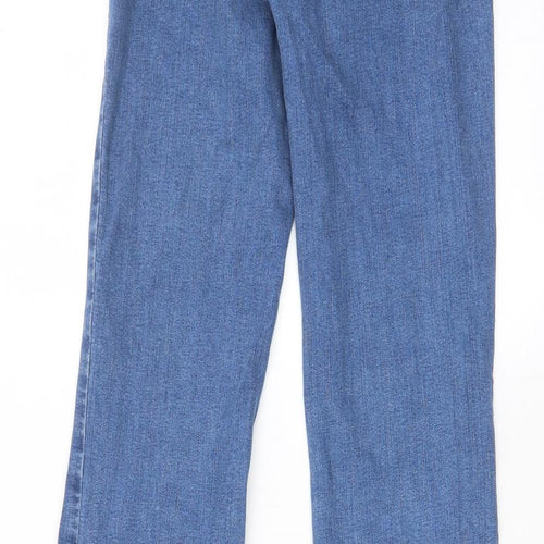 BDG Womens Blue Cotton Flared Jeans Size 26 in L32 in Regular Zip - Belt Loops