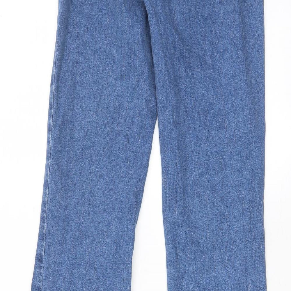 BDG Womens Blue Cotton Flared Jeans Size 26 in L32 in Regular Zip - Belt Loops