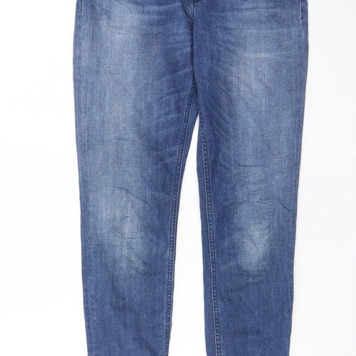 Scotch & Soda Womens Blue Cotton Skinny Jeans Size 27 in L32 in Regular Zip - Pockets