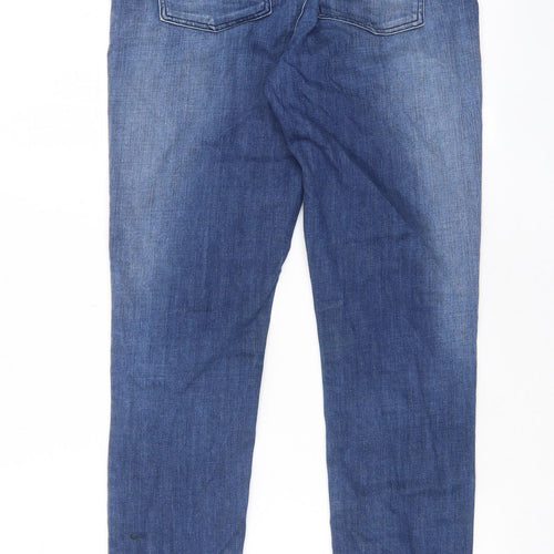 Scotch & Soda Womens Blue Cotton Skinny Jeans Size 27 in L32 in Regular Zip - Pockets
