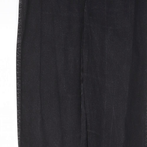 Denim & Co. Womens Black Cotton Skinny Jeans Size 14 L30 in Regular - Elastic waist