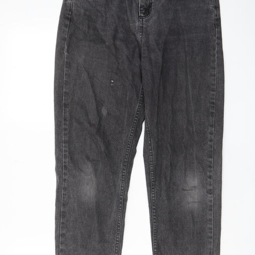 BDG Womens Grey Cotton Mom Jeans Size 29 in L30 in Regular Zip - Pockets, Belt Loops