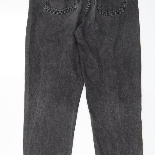BDG Womens Grey Cotton Mom Jeans Size 29 in L30 in Regular Zip - Pockets, Belt Loops