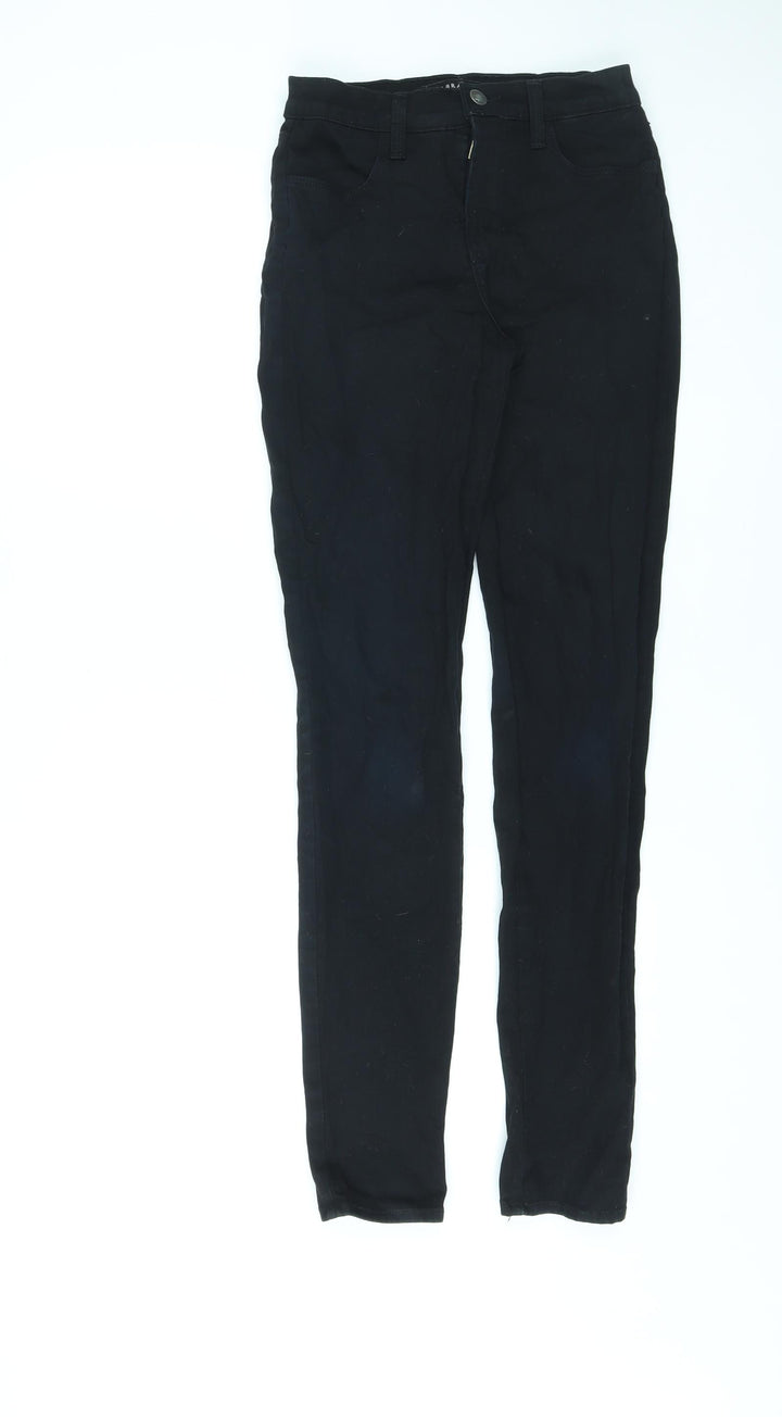 J Brand Womens Black Cotton Skinny Jeans Size 24 in L30 in Regular Zip