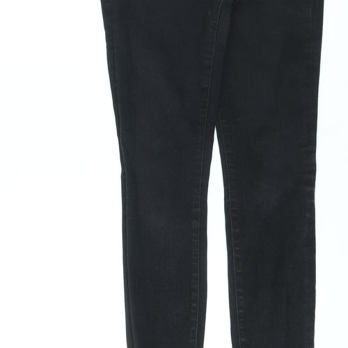 J Brand Womens Black Cotton Skinny Jeans Size 25 in L29 in Regular Zip
