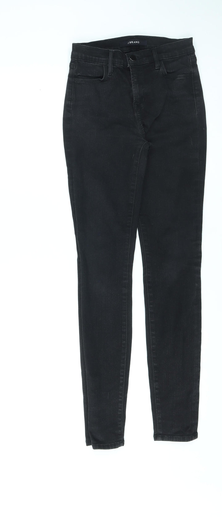 J Brand Womens Black Cotton Skinny Jeans Size 25 in L29 in Regular Zip