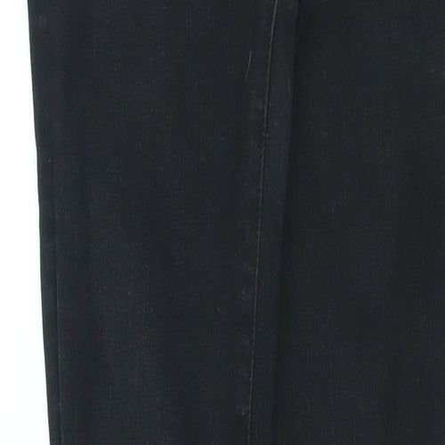 J Brand Womens Black Cotton Skinny Jeans Size 25 in L29 in Regular Zip