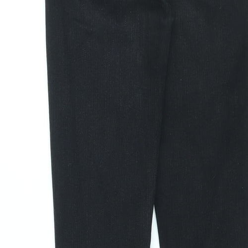 J Brand Womens Black Cotton Skinny Jeans Size 25 in L29 in Regular Zip
