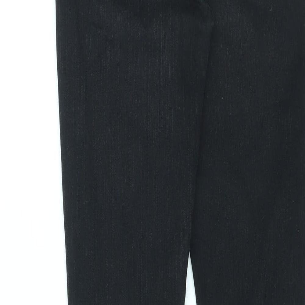 J Brand Womens Black Cotton Skinny Jeans Size 25 in L29 in Regular Zip