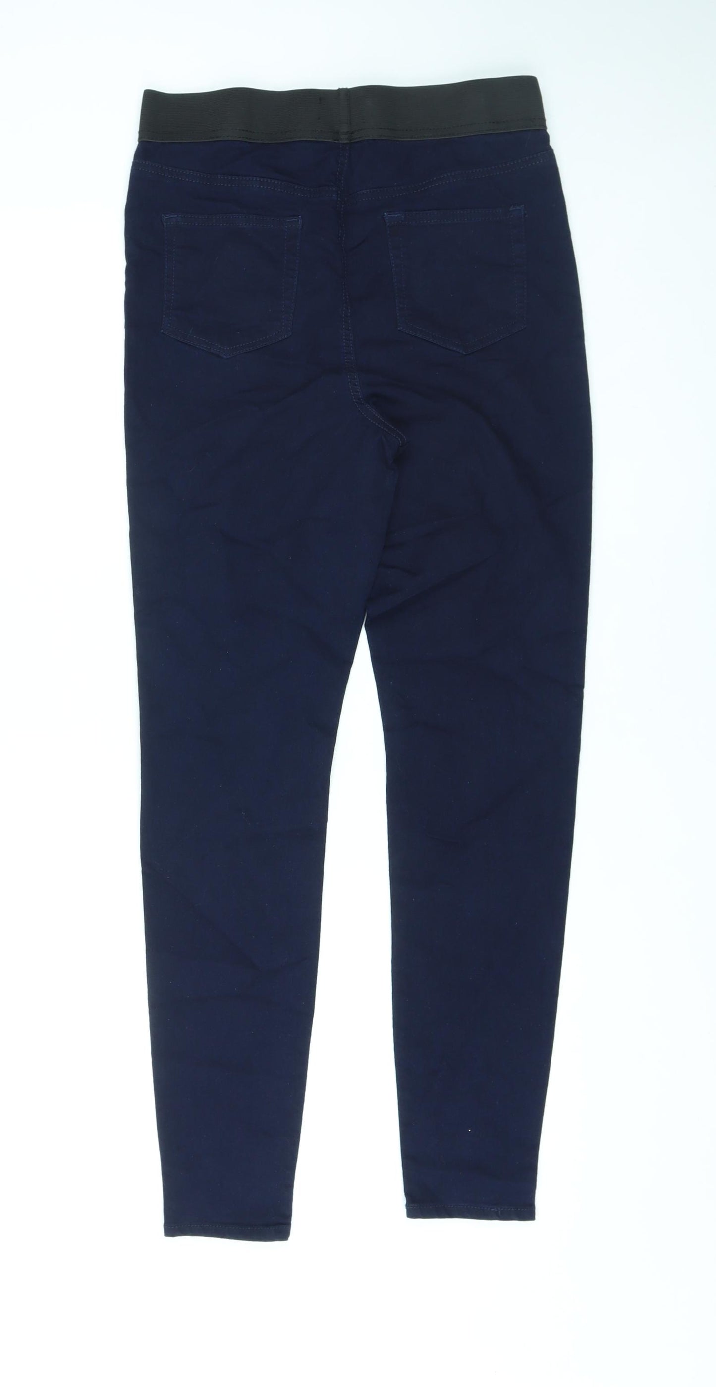 Papaya Womens Blue Cotton Jegging Jeans Size 10 L29 in Regular