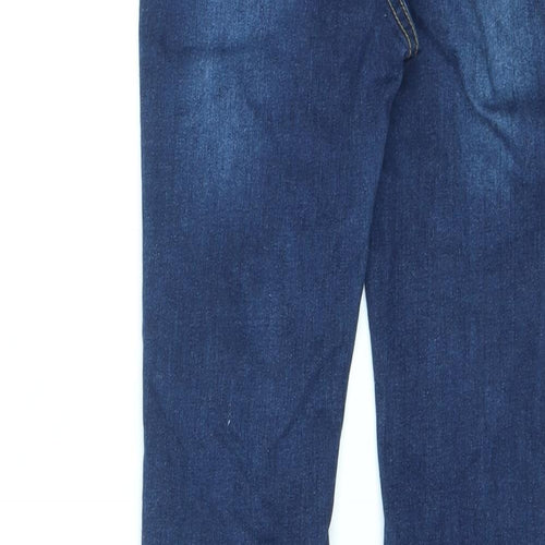 Fashion Nova Womens Blue Cotton Skinny Jeans Size S L28 in Regular Zip