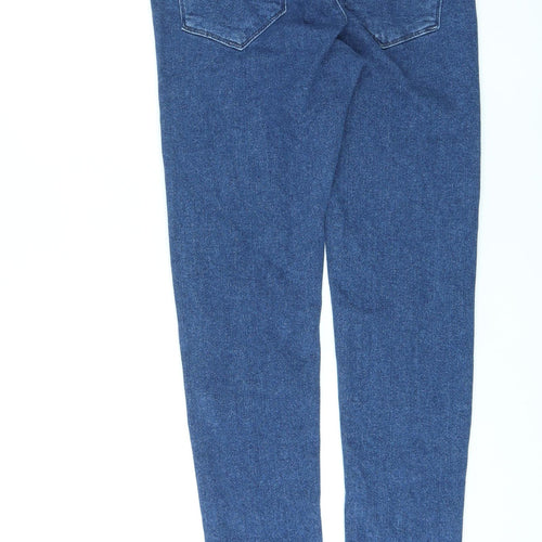 Miracle of Denim Womens Blue Cotton Skinny Jeans Size 29 in L30 in Regular Zip