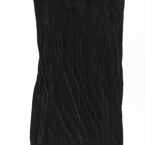 Therapy Womens Black Polyester Tank Dress Size 12 Scoop Neck Pullover