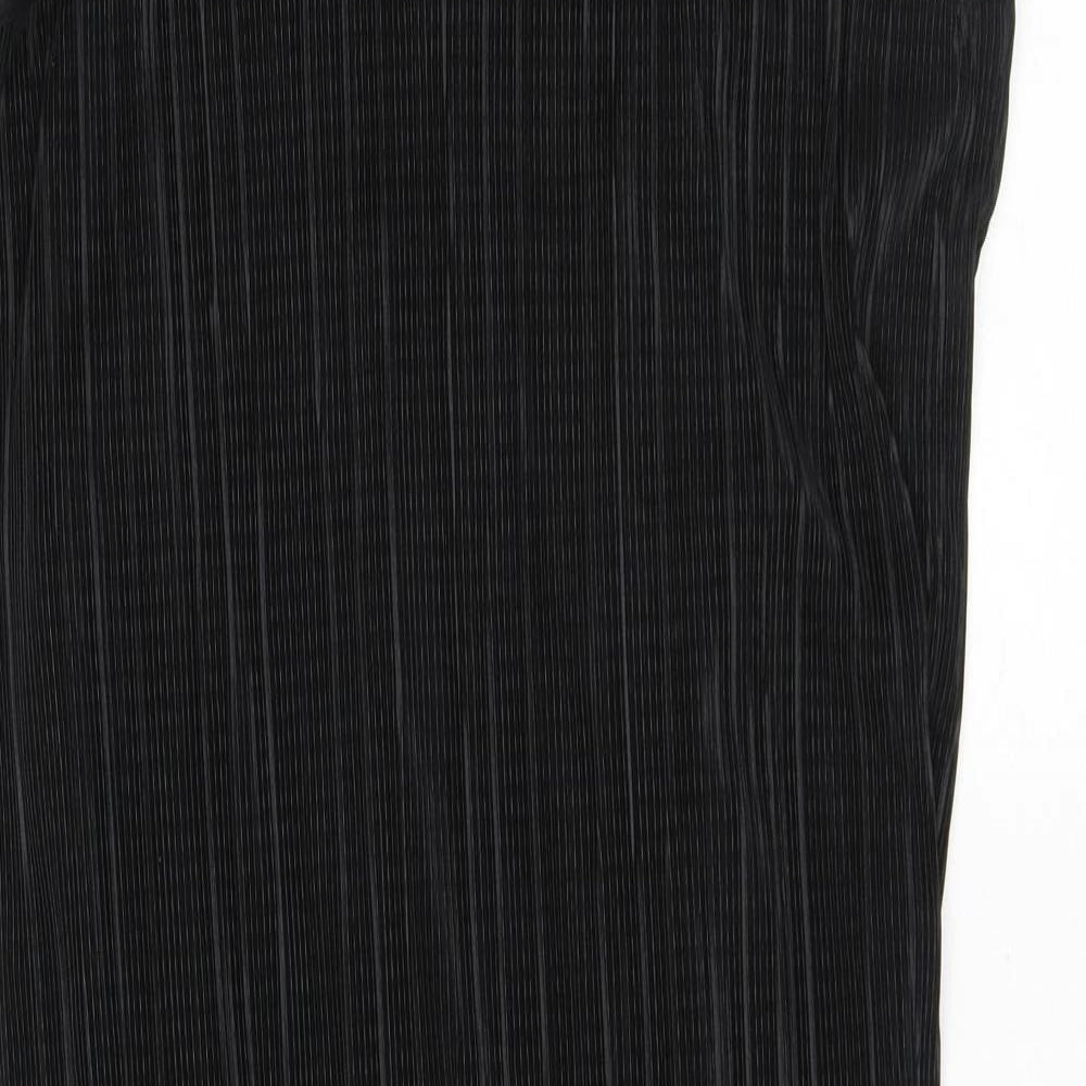 Therapy Womens Black Polyester Tank Dress Size 12 Scoop Neck Pullover