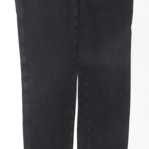 Beverly Jeans Womens Black Cotton Skinny Jeans Size L L32 in Regular Zip