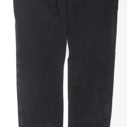 Beverly Jeans Womens Black Cotton Skinny Jeans Size L L32 in Regular Zip