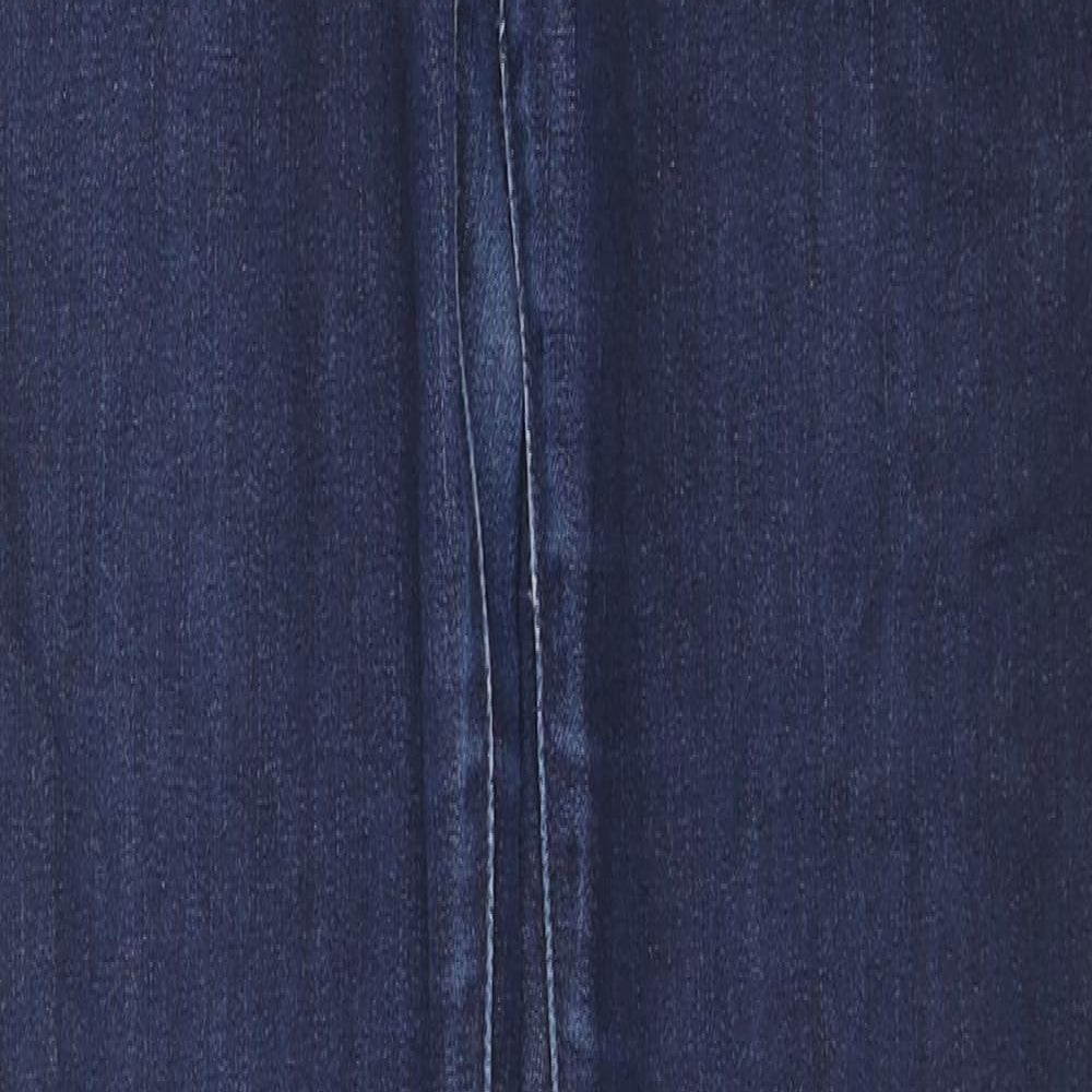 Levi's Womens Blue Cotton Skinny Jeans Size 28 in L32 in Regular Zip