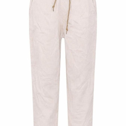Betterose Womens Pink Cotton Trousers Size 4 L27 in Regular Drawstring - Label Size 0