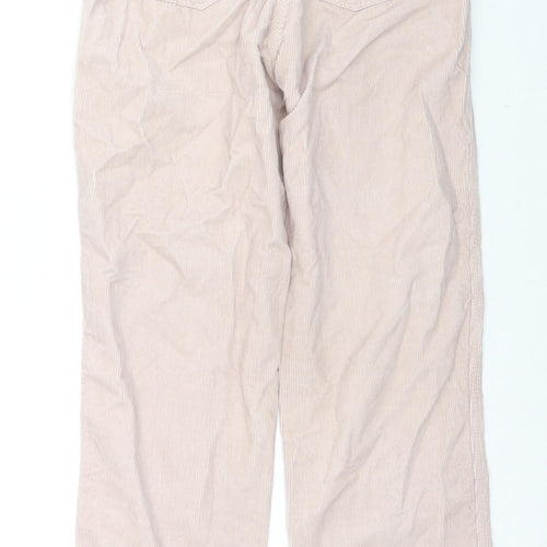 Betterose Womens Pink Cotton Trousers Size 4 L27 in Regular Drawstring - Label Size 0
