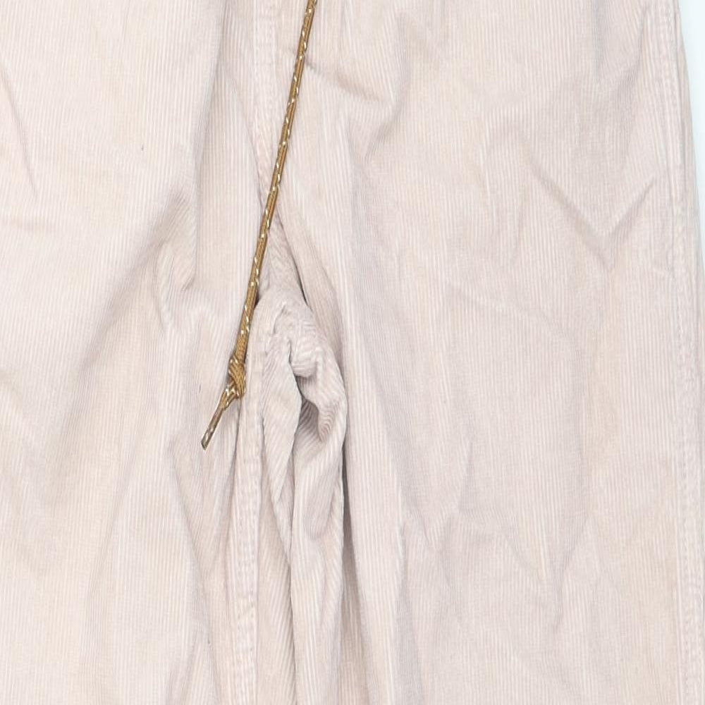Betterose Womens Pink Cotton Trousers Size 4 L27 in Regular Drawstring - Label Size 0