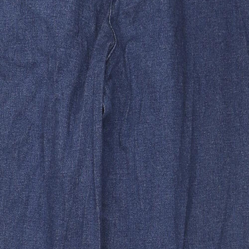 Cotton Traders Womens Blue Cotton Jegging Jeans Size 16 L21 in Regular