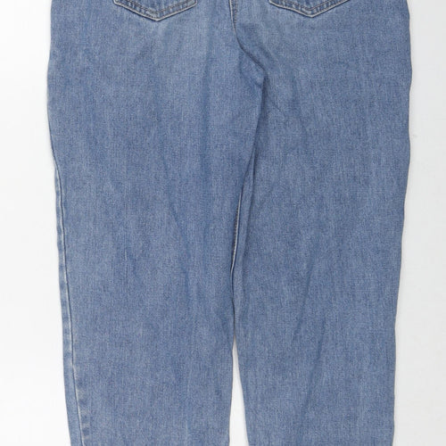 Matalan Girls Blue Cotton Skinny Jeans Size 11 Years L23 in Regular Zip