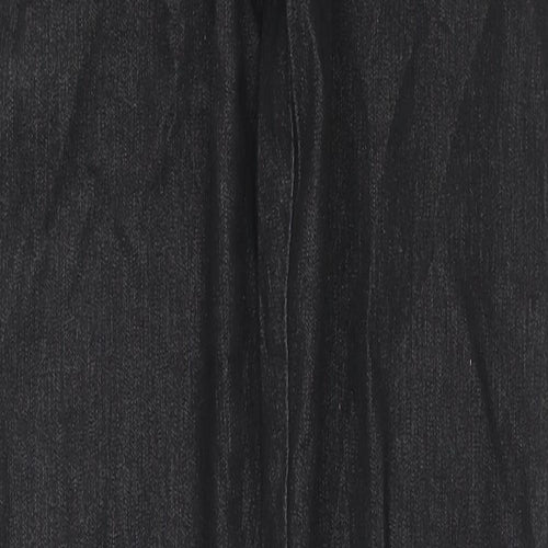 Basic Collection Womens Black Cotton Jegging Jeans Size 12 L31 in Regular Zip