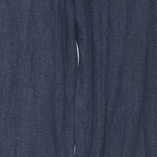 George Boys Blue Cotton Straight Jeans Size 13-14 Years L29 in Regular Zip