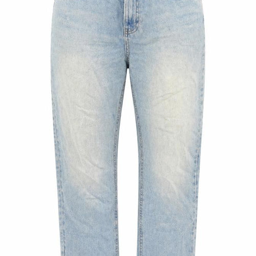 Only Womens Blue Cotton Straight Jeans Size 32 in L28 in Regular Zip