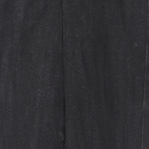 Denim & Co. Womens Black Cotton Skinny Jeans Size 14 L28 in Regular Zip