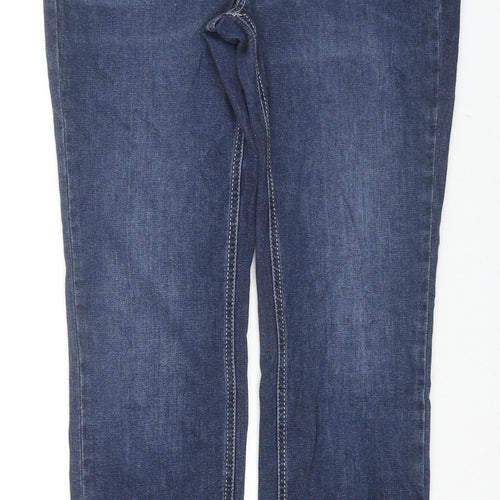 Dream Jeans Womens Blue Cotton Skinny Jeans Size 28 in L26 in Regular Zip
