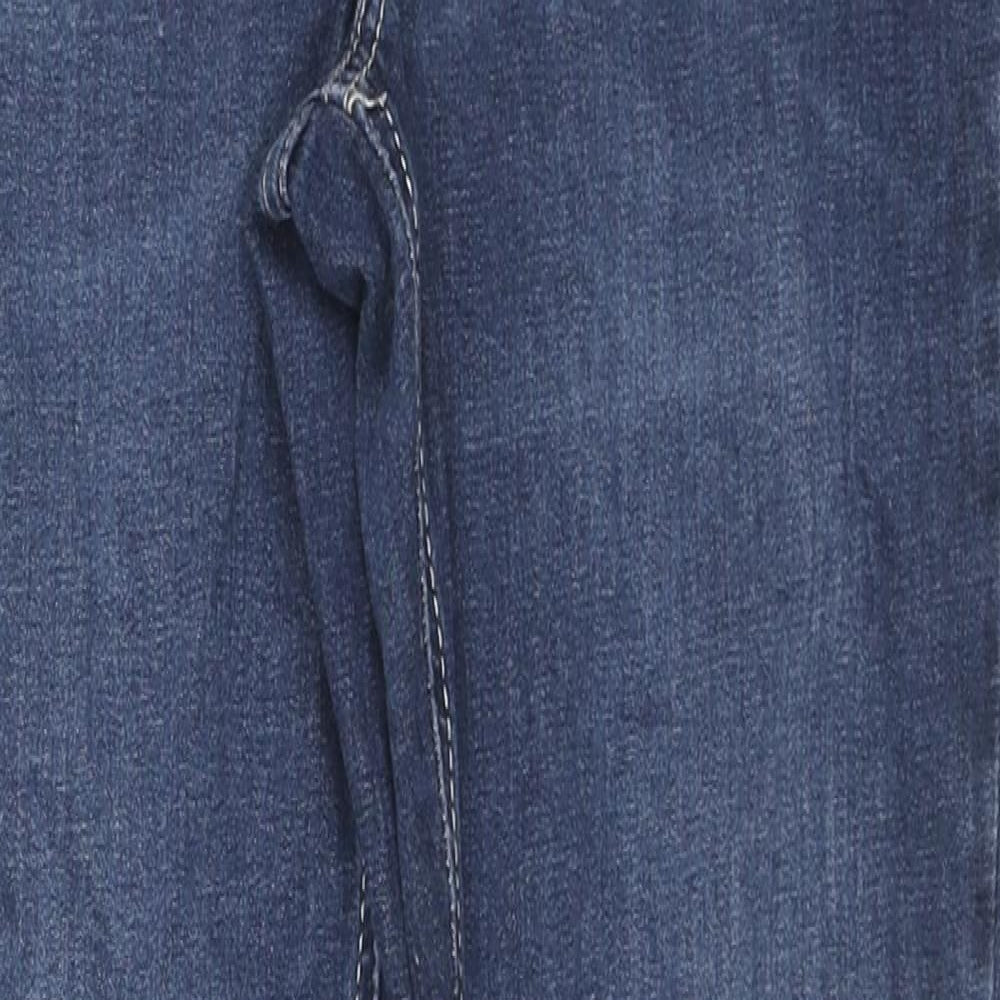 Dream Jeans Womens Blue Cotton Skinny Jeans Size 28 in L26 in Regular Zip