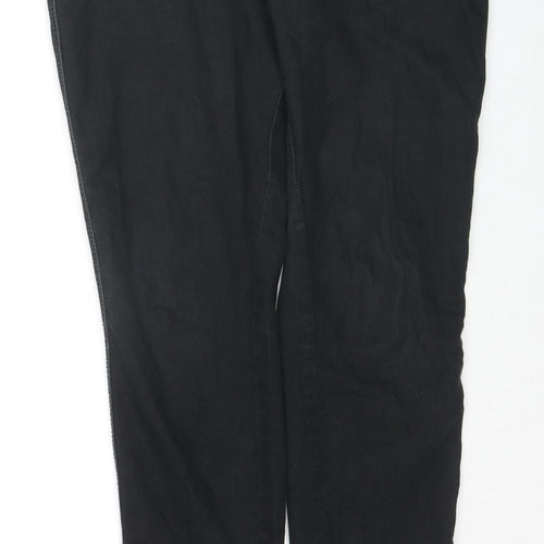 Denim & Co. Womens Black Cotton Skinny Jeans Size 12 L30 in Regular