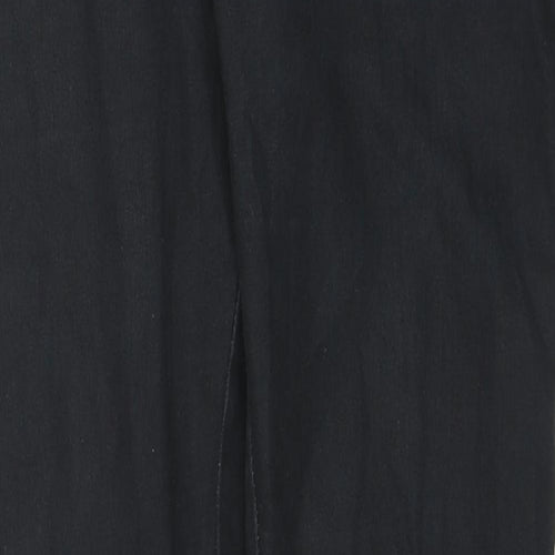 Denim & Co. Womens Black Cotton Skinny Jeans Size 12 L30 in Regular