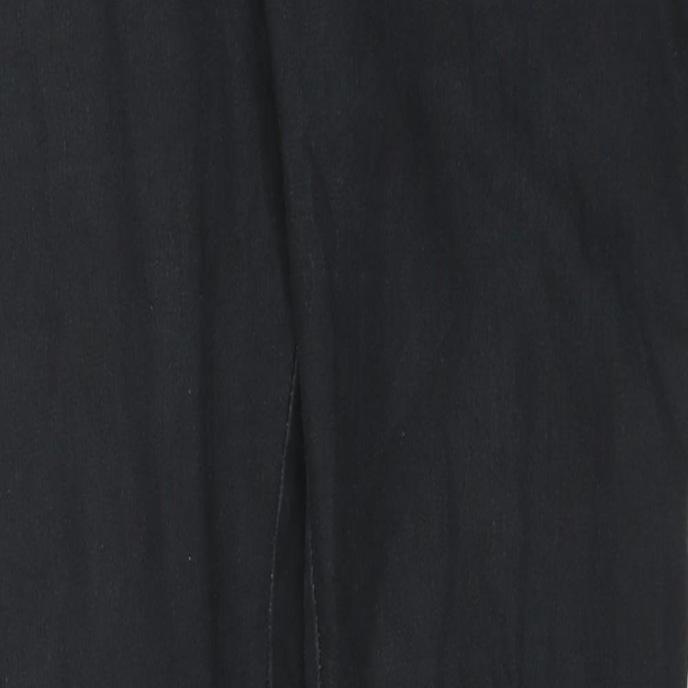 Denim & Co. Womens Black Cotton Skinny Jeans Size 12 L30 in Regular