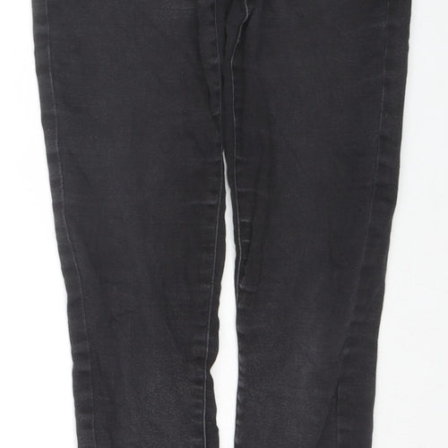 George Womens Black Cotton Jegging Jeans Size 8 L28 in Regular Zip