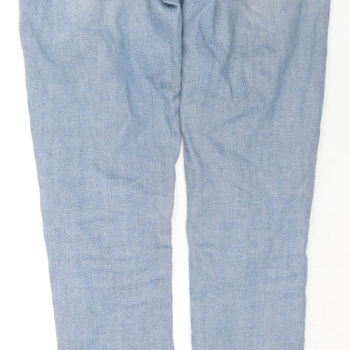 Levi's Womens Blue Cotton Skinny Jeans Size 28 in L29 in Regular Zip